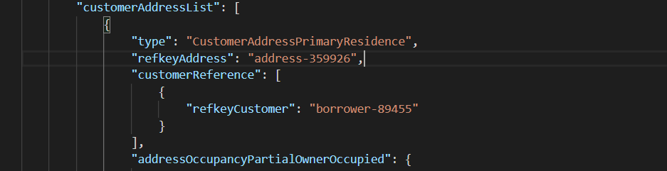 address key sample