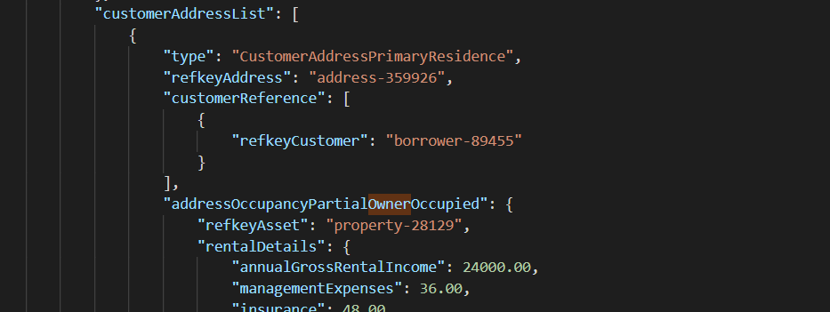 customer address polymorphism sample 1