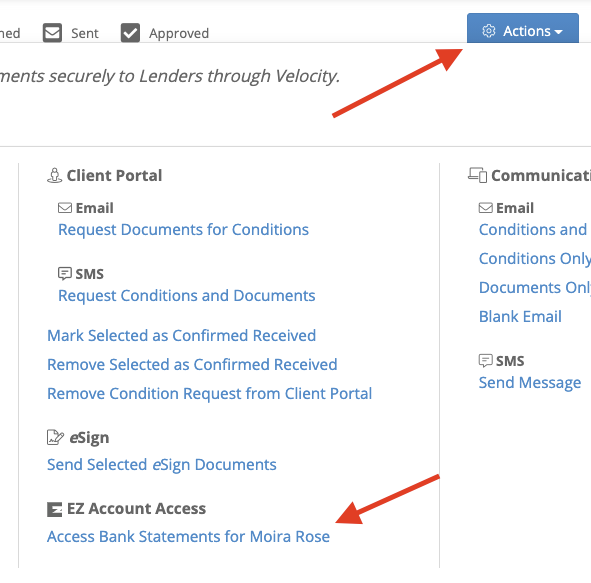 EZ Account Access collect client s bank statements online